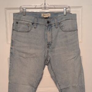 Madewell Men's Light Blue Skinny Jeans